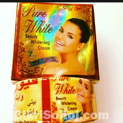 Pure white whitening cream